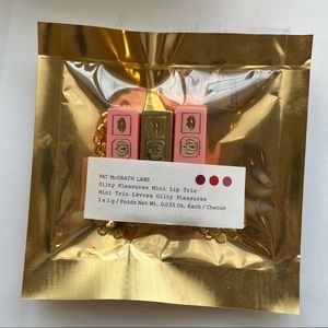 BRAND NEW Pat McGrath mini lip trio